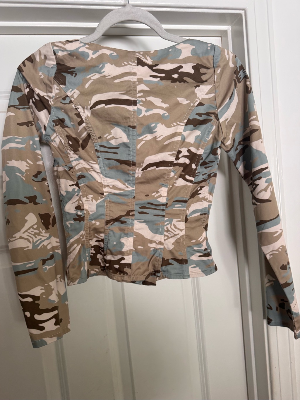 Miaou Devon Camouflage Corset Top Size Small — image 5 of 8